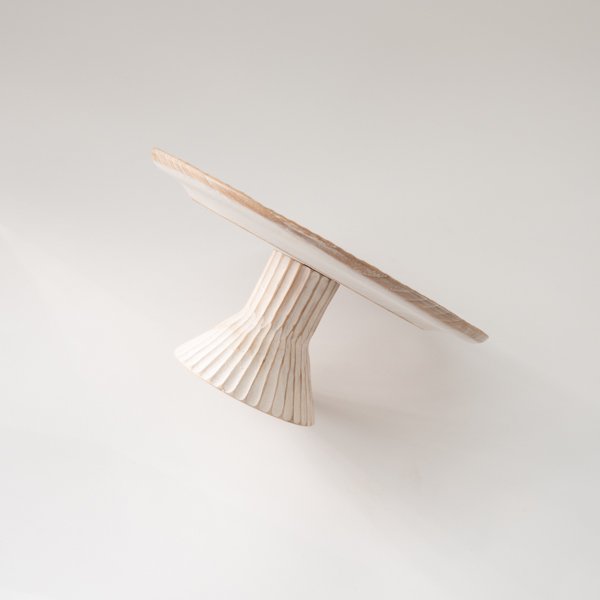 リムチークケーキスタンド(ホワイト)/ケーキコンポート ケーキスタンド ケーキトレイ ケーキトレー