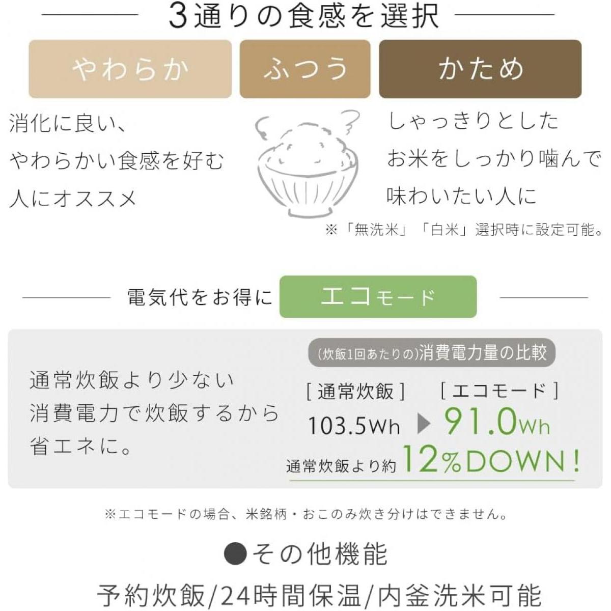 【在庫有・即納】 アイリスオーヤマ 炊飯器 3合 一人暮らし マイコン式 蒸気筒レスでお手入れ簡単(2点のみ) 50銘柄炊き分け エコモード ホワイト RC-MSA30-W 【在庫有・即納】 アイリスオーヤマ 炊飯器 3合 一人暮らし マイコン式 蒸気筒レスでお手入れ簡単(2点のみ) 50銘柄炊き分け エコモード ホワイト RC-MSA30-W