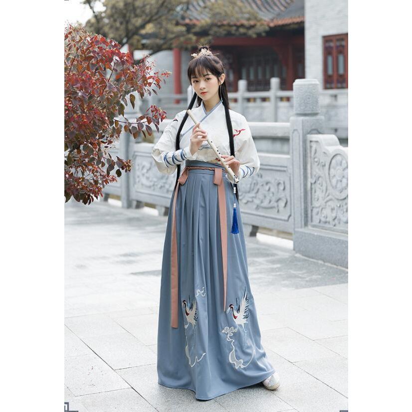 チャイナ服 2点セット 3点セット 中華コスプレ衣裳 メンズ レディース ユニセックス 漢服 唐装 交差襟 上下セット 龍 鶴 エスニック 刺しゅう 華流 コスプレ 振とても安い