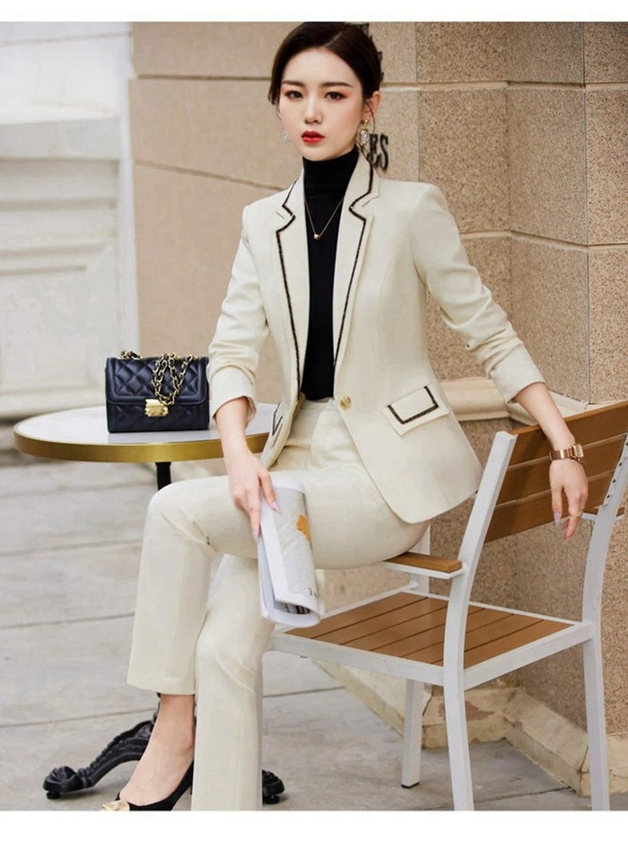 レディースセットアップ オールインワン パンツスーツ 長袖 無地トップスとロングパンツ2点セット 通勤パンツスーツ 二次会 披露宴0代 フォーマル 入学式 卒業式 ジャケット パンツ オフィス パンツ レディースセットアップ オールインワン パンツスーツ 長袖 無地トップスとロングパンツ2点セット 通勤パンツスーツ 二次会 披露宴0代 フォーマル 入学式 卒業式 ジャケット パンツ オフィス パンツ