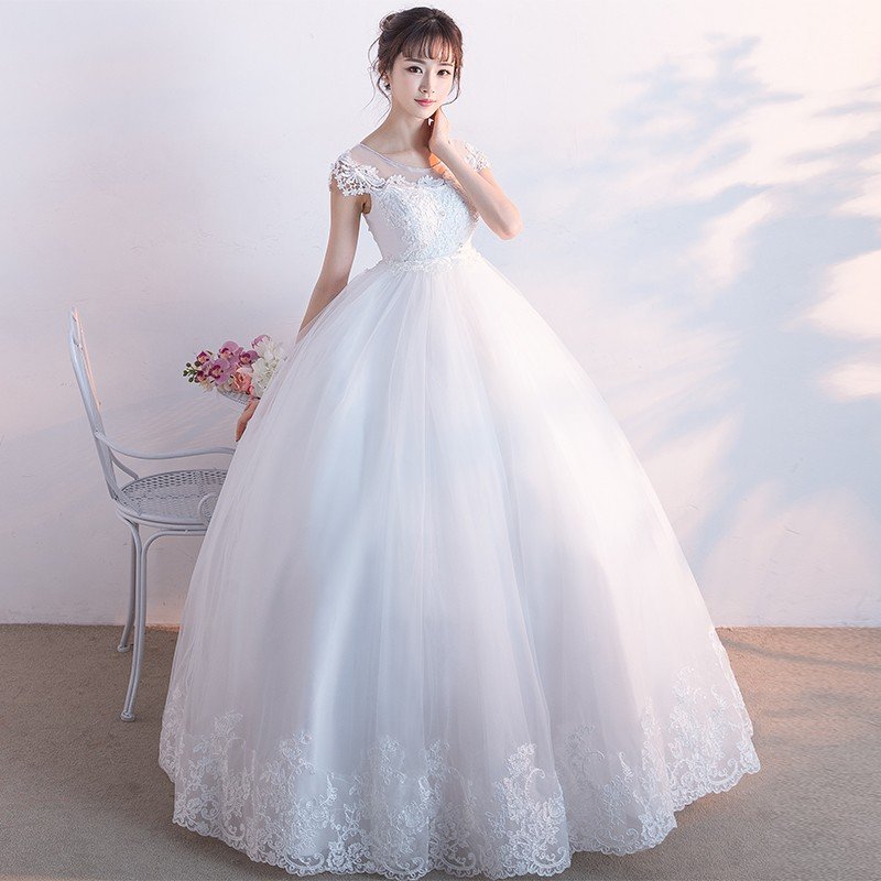 マタニティドレス ウエディングドレス 花嫁 結婚式 二次会 ウェディングドレス 安い 半袖 エンパイ