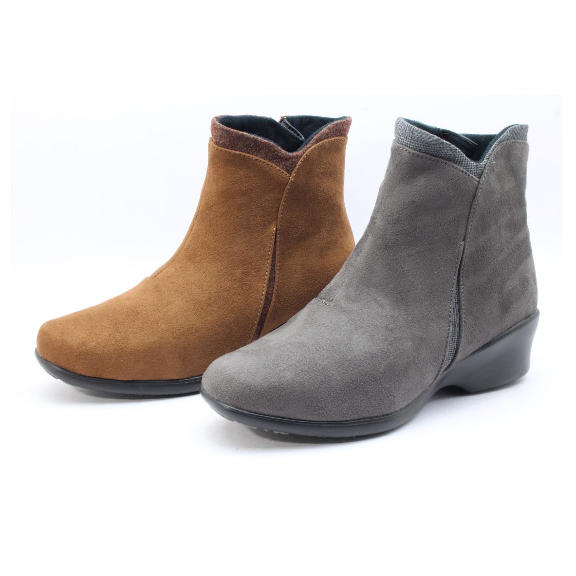 ALL DAY Walk オールデイウォーク レディース ブーツ 248 ショート 3E 防水 防滑 靴 黒 ブラック チャコール ブラウン ALL DAY Walk オールデイウォーク レディース ブーツ 248 ショート 3E 防水 防滑 靴 黒 ブラック チャコール ブラウン