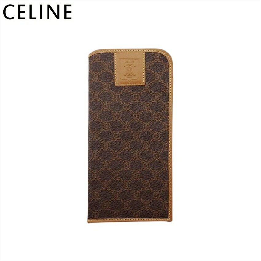 セリーヌ メガネケース 眼鏡ケース メンズ可 マカダム CELINE 中古