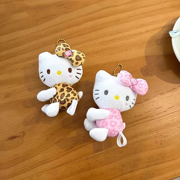 Qoo10] キティちゃん キーホルダー ぬいぐるみ