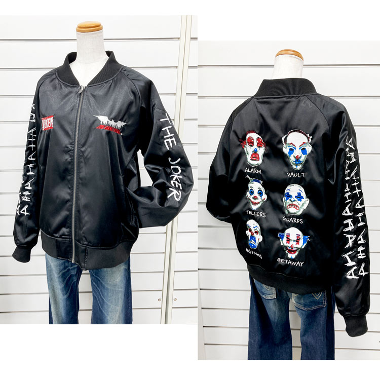 ダークナイト スカジャン L ピエロ DCコミックス 432916