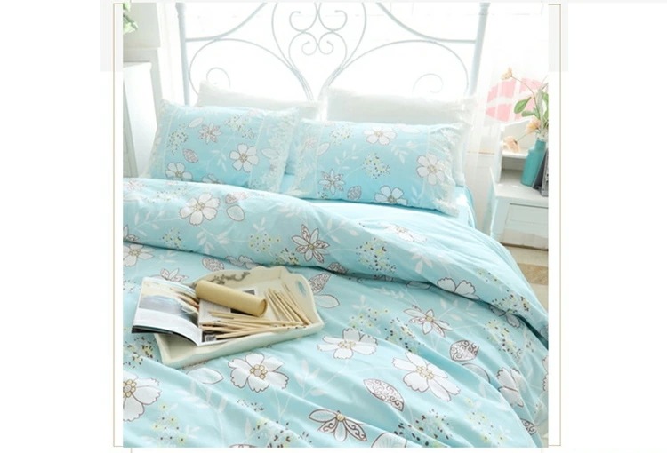 寝具カバーセット 布団カバー グリーン 花柄 レース キレイめ 韓国風 布団カバーセット 3点セット 4点セット ベッドスカート 姫系 綿100％ 掛け布団カバー 可愛い プリント花柄 ロマンチック