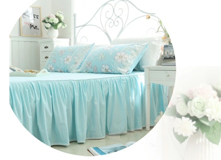 寝具カバーセット 布団カバー グリーン 花柄 レース キレイめ 韓国風 布団カバーセット 3点セット 4点セット ベッドスカート 姫系 綿100％ 掛け布団カバー 可愛い プリント花柄 ロマンチック