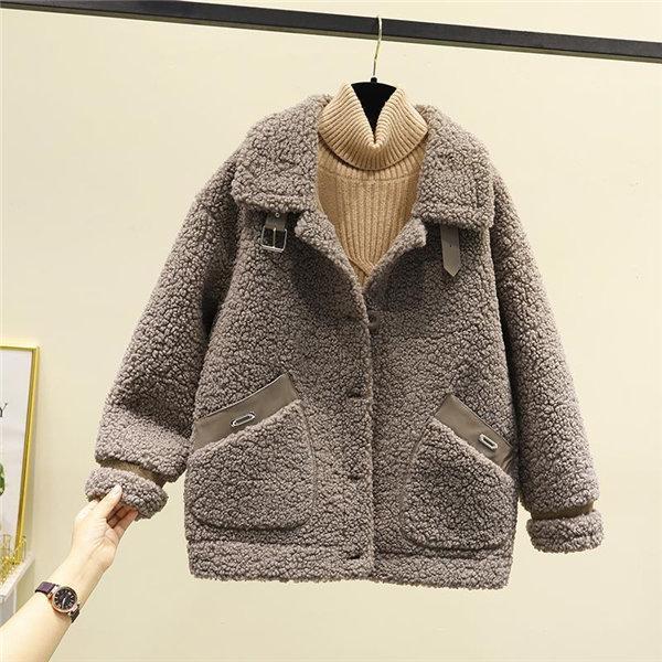 新品 大人気 ボアジャケット レディース ボア ブルゾン アウター フリース 冬 防寒 防風 あったか 暖かい 大きいサイズ モコモコ 韓国風 モッズコート