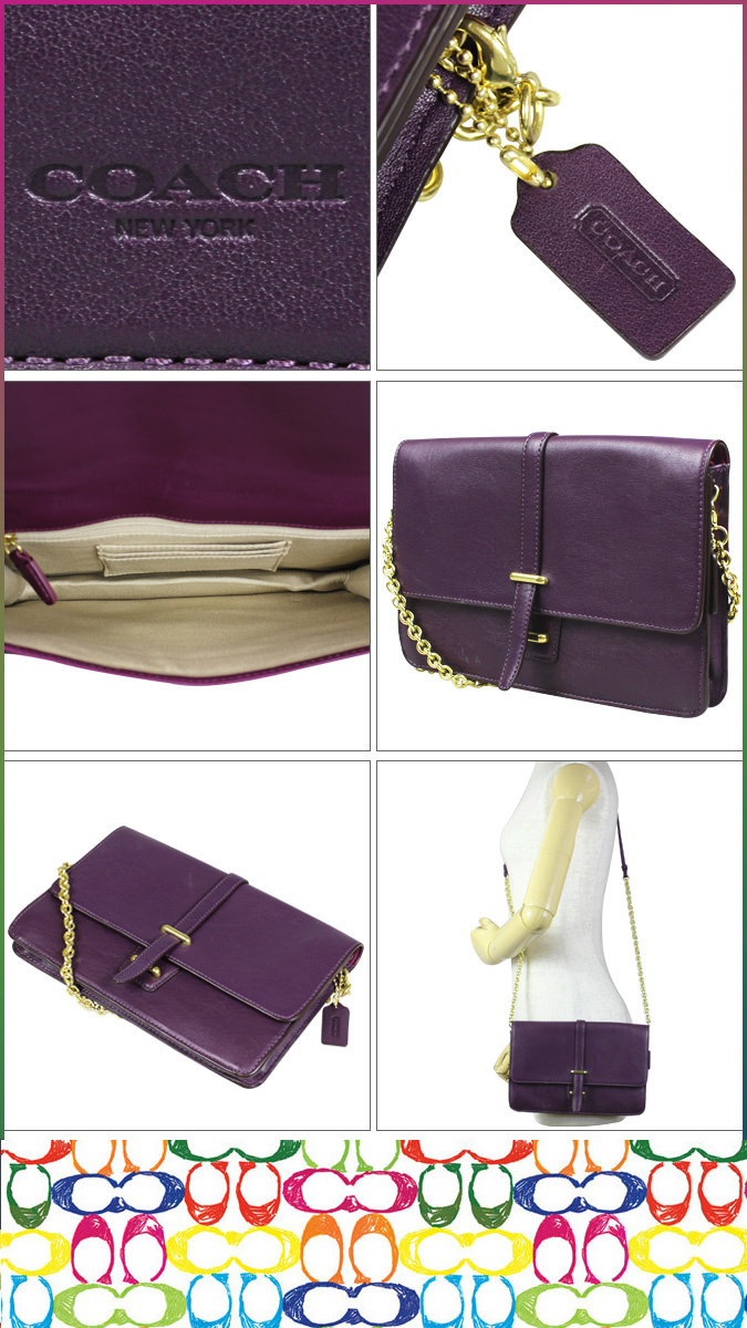コーチ COACH バッグ クラッチバッグ ショルダーバッグ F50509 バイオレット レディース コーチ COACH バッグ クラッチバッグ ショルダーバッグ F50509 バイオレット レディース