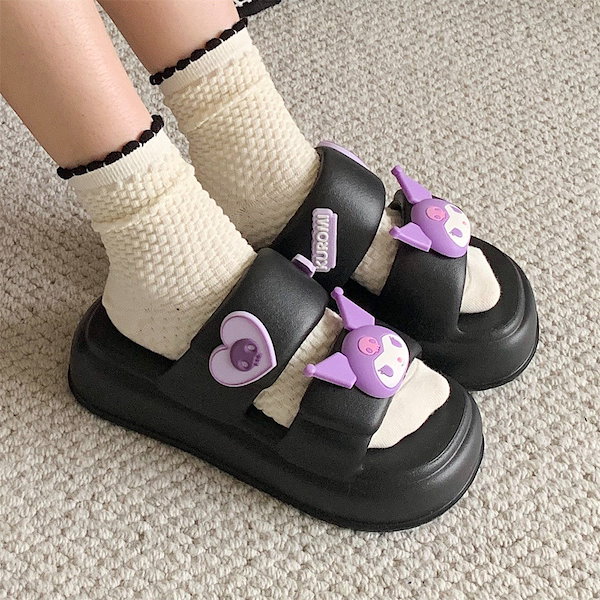 Qoo10] サンリオかわいいクロミサンダル女性夏ファ