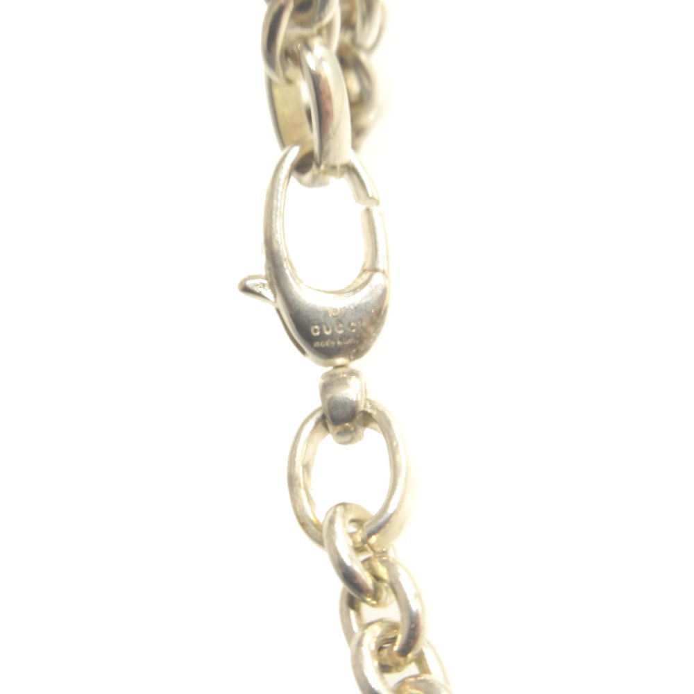 美品 インターロッキングG ネックレス シルバー925/シルバー925 シルバー 0263【中古】 ユニセックス 美品 インターロッキングG ネックレス シルバー925/シルバー925 シルバー 0263【中古】 ユニセックス