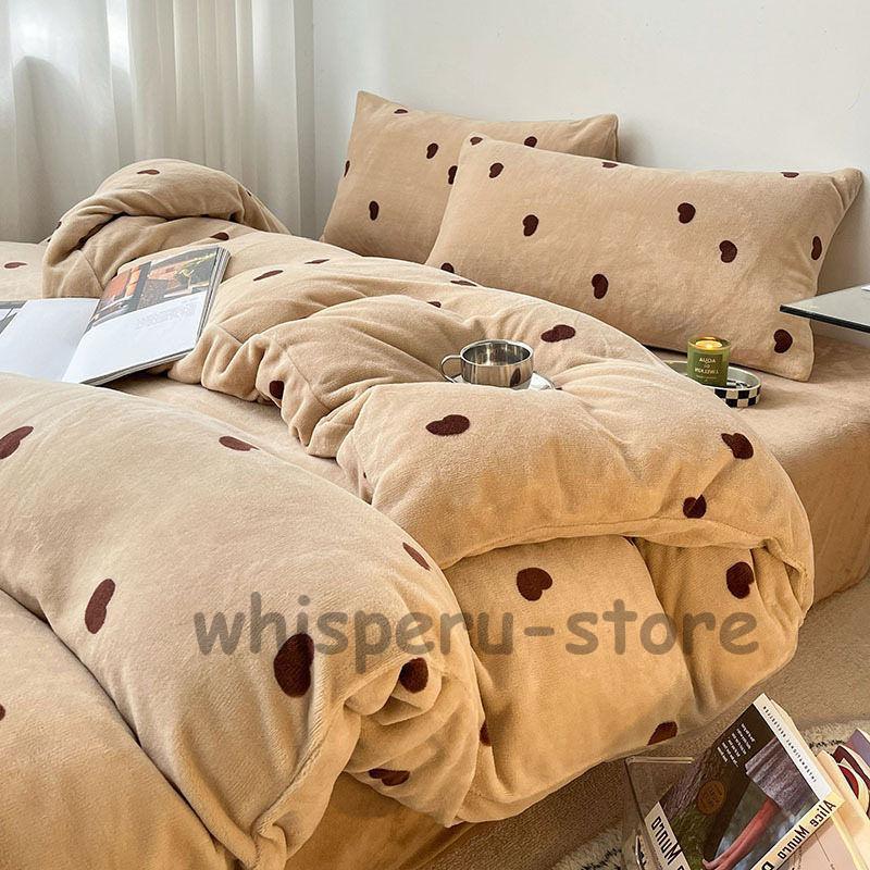 シーツセット おしゃれ シングル 掛け布団カバー 暖かめ 水玉 洗える 3点セット もこもこ かわいい 掛布団カバー フランネル シーツセット おしゃれ シングル 掛け布団カバー 暖かめ 水玉 洗える 3点セット もこもこ かわいい 掛布団カバー フランネル