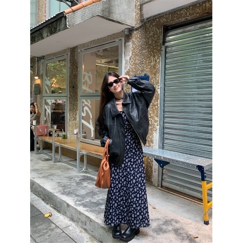 2025春夏 長袖 ジャケット かわいい 韓国 スタンドネックショート アウター 羽織り合成レディースフェイクコーデカジュアルシルエットゆったりファッション系サイズ 色っぽ 女っぽきれいめ大人