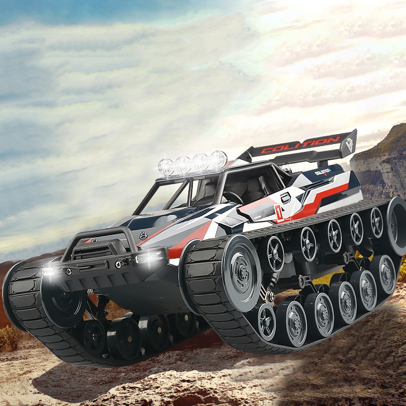 ラジコンカー こども向け 噴霧戦車 2.4GHz 電動RCカー 噴霧 LEDライト キャタピラーデザイン 前後ランプ 合金車体 ラジコンカー こども向け 噴霧戦車 2.4GHz 電動RCカー 噴霧 LEDライト キャタピラーデザイン 前後ランプ 合金車体
