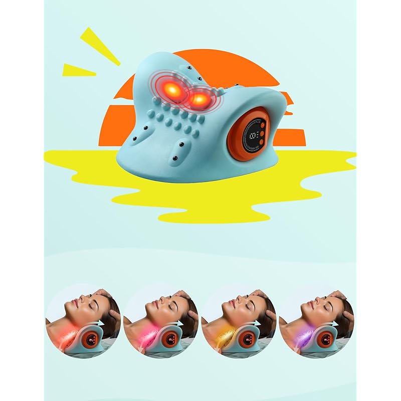 Mocasa 多機能 ピロー 3種類モード 3段階強度調節 簡単操作 Type-C充電式 軽量 男女兼用 母の日 父の日 誕生日プレゼント 日本語説明書 (水色) Mocasa 多機能 ピロー 3種類モード 3段階強度調節 簡単操作 Type-C充電式 軽量 男女兼用 母の日 父の日 誕生日プレゼント 日本語説明書 (水色)