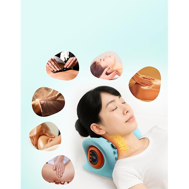 Mocasa 多機能 ピロー 3種類モード 3段階強度調節 簡単操作 Type-C充電式 軽量 男女兼用 母の日 父の日 誕生日プレゼント 日本語説明書 (水色) Mocasa 多機能 ピロー 3種類モード 3段階強度調節 簡単操作 Type-C充電式 軽量 男女兼用 母の日 父の日 誕生日プレゼント 日本語説明書 (水色)