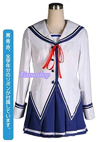 学校付属の制服を見る朝倉音夢吉野桜白川天宇美春有沢美咲月城アリス風クリスマスハロウィンイベントコスチ 学校付属の制服を見る朝倉音夢吉野桜白川天宇美春有沢美咲月城アリス風クリスマスハロウィンイベントコスチ