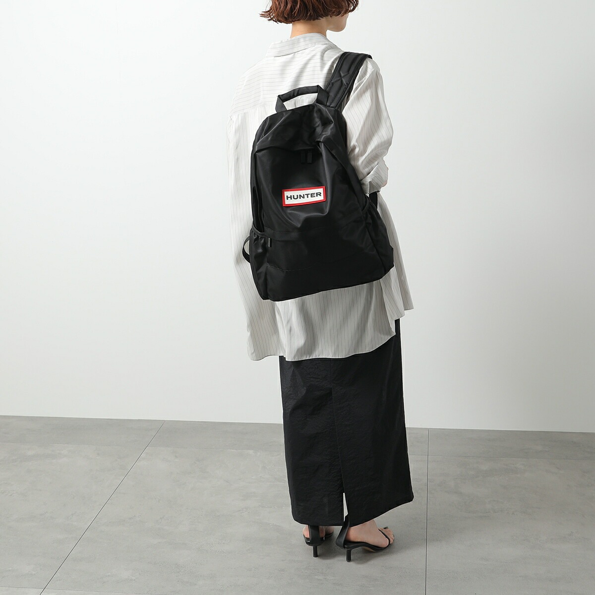 HUNTER ハンター バックパック オリジナル ナイロン UBB6028KBM メンズ リュック デイパック 耐水性 ロゴ 鞄 カラー2色 HUNTER ハンター バックパック オリジナル ナイロン UBB6028KBM メンズ リュック デイパック 耐水性 ロゴ 鞄 カラー2色