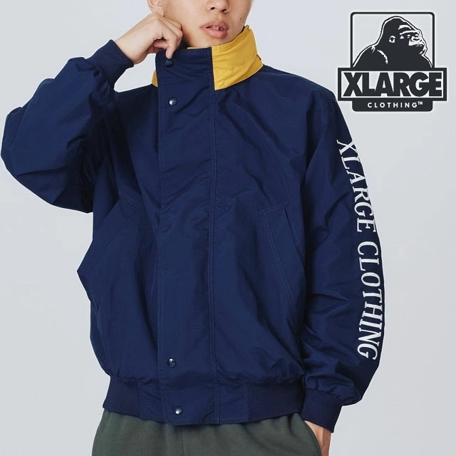 ナイロン セーリングジャケット [101243021009] NYLON SAILING JACKET メンズ アウター ブルゾン x-large エックスラージ NAVY