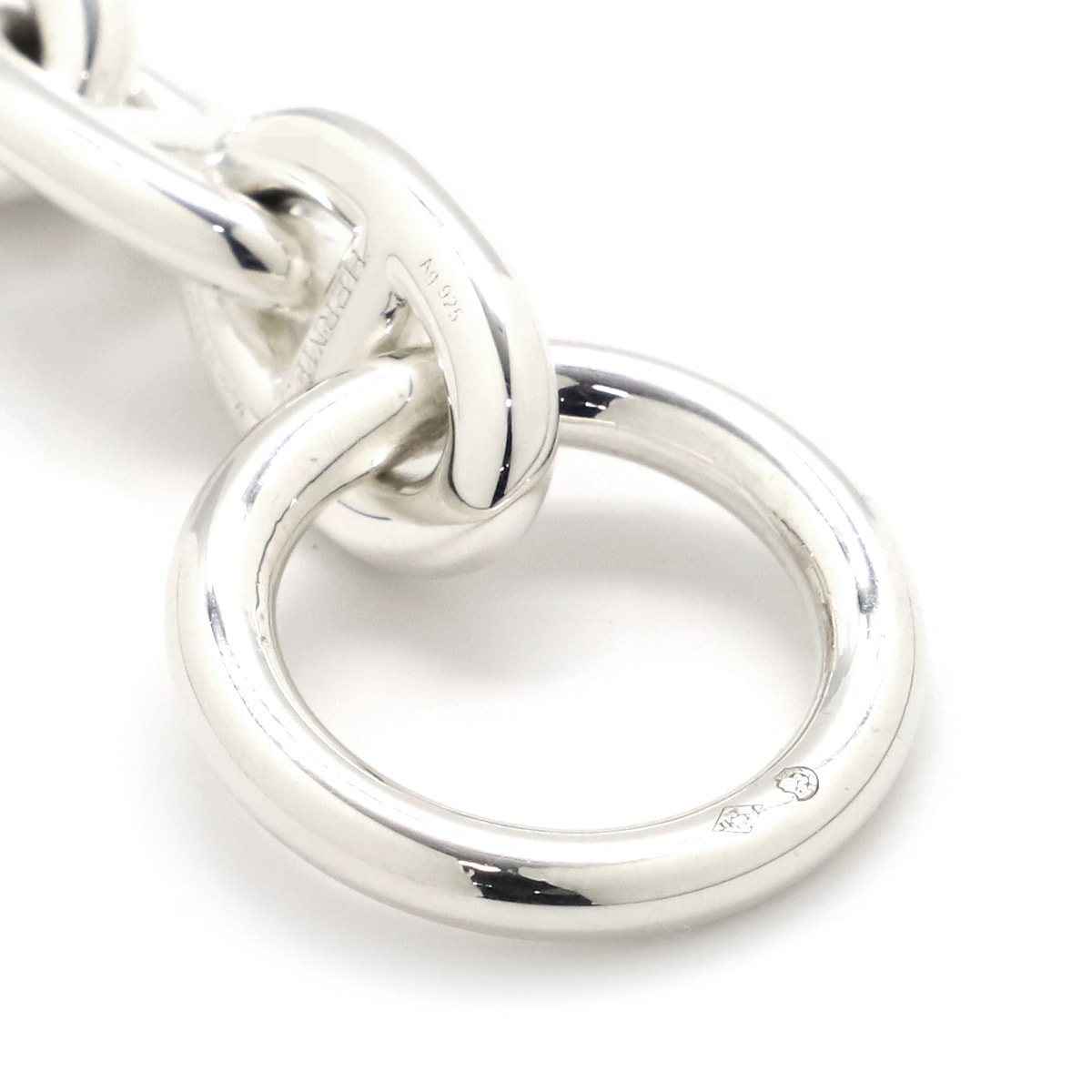 エルメス HERMES ブレスレット シェーヌダンクル MM シルバー925 シルバー 14コマ スターリングシルバー SV925 Ag925 【ケース】【中古】