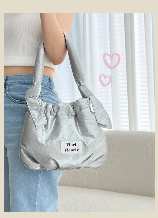 【FIORI FLEUIR】 LOTTIE BAG : SHINE SILVER