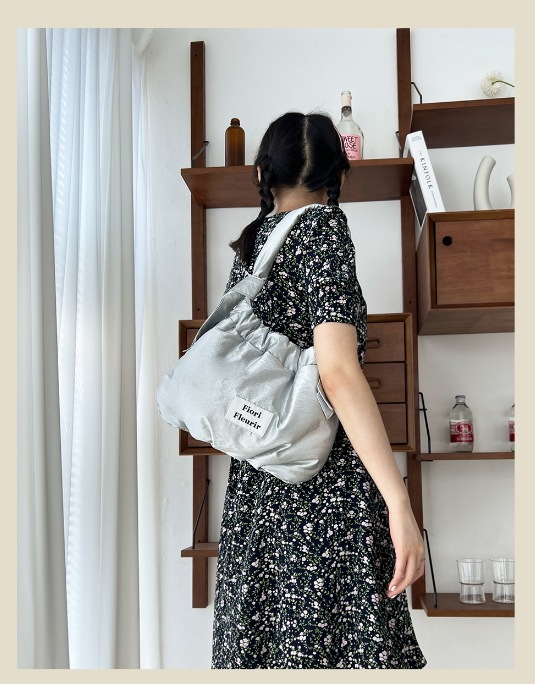 【FIORI FLEUIR】 LOTTIE BAG : SHINE SILVER