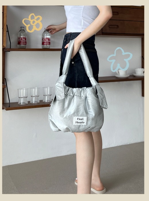 【FIORI FLEUIR】 LOTTIE BAG : SHINE SILVER