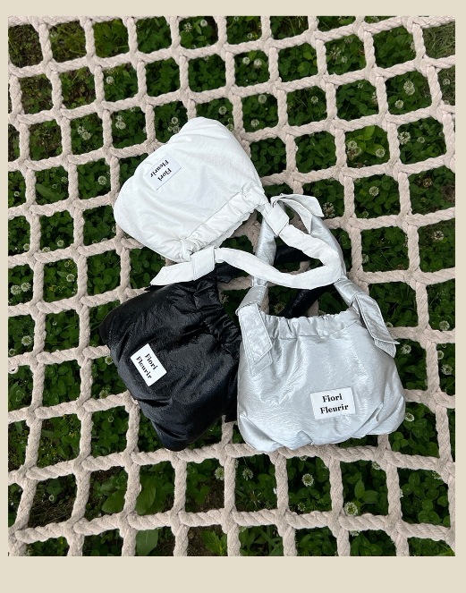 【FIORI FLEUIR】 LOTTIE BAG : SHINE SILVER