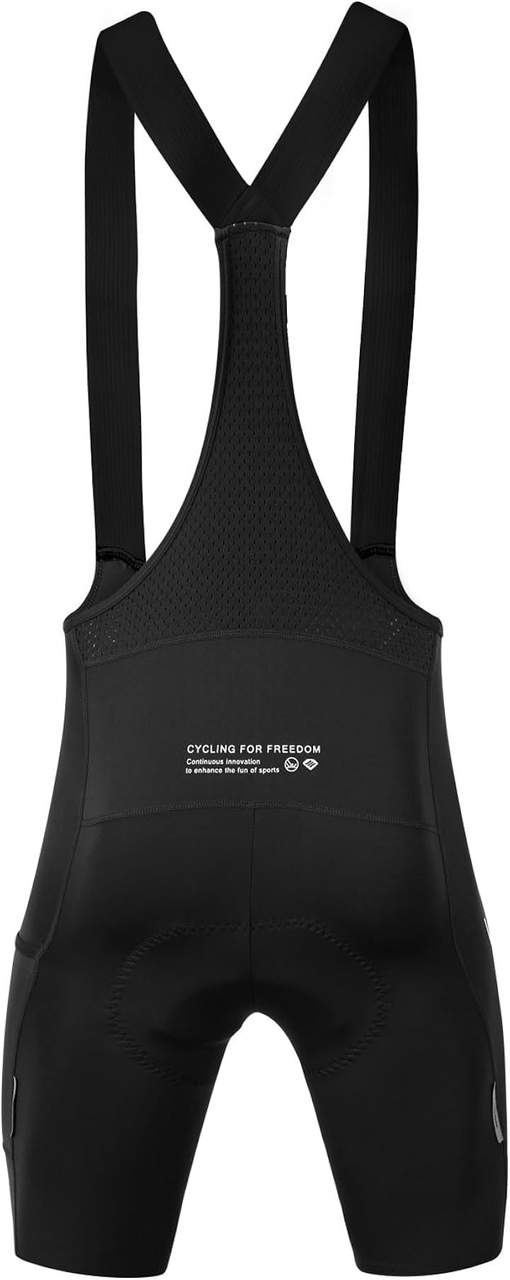 メンズ サイクルパンツ サイクリングビブパンツ ビブショーツ レーサーパンツ 春夏 吸汗 速乾 弾力 パッド付き ポケット ロードバイク 自転車(ブラック, M) メンズ サイクルパンツ サイクリングビブパンツ ビブショーツ レーサーパンツ 春夏 吸汗 速乾 弾力 パッド付き ポケット ロードバイク 自転車(ブラック, M)