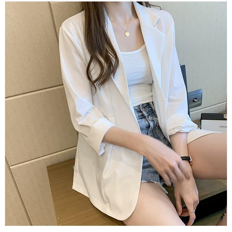 【急速出荷 2025年新作】スーツジャケット レディース 秋新作 長袖ブレザー 白 薄手スーツ 40代 カジュアル テーラードジャケット ゆったり UVカット 通勤 オシャレ30代 50代