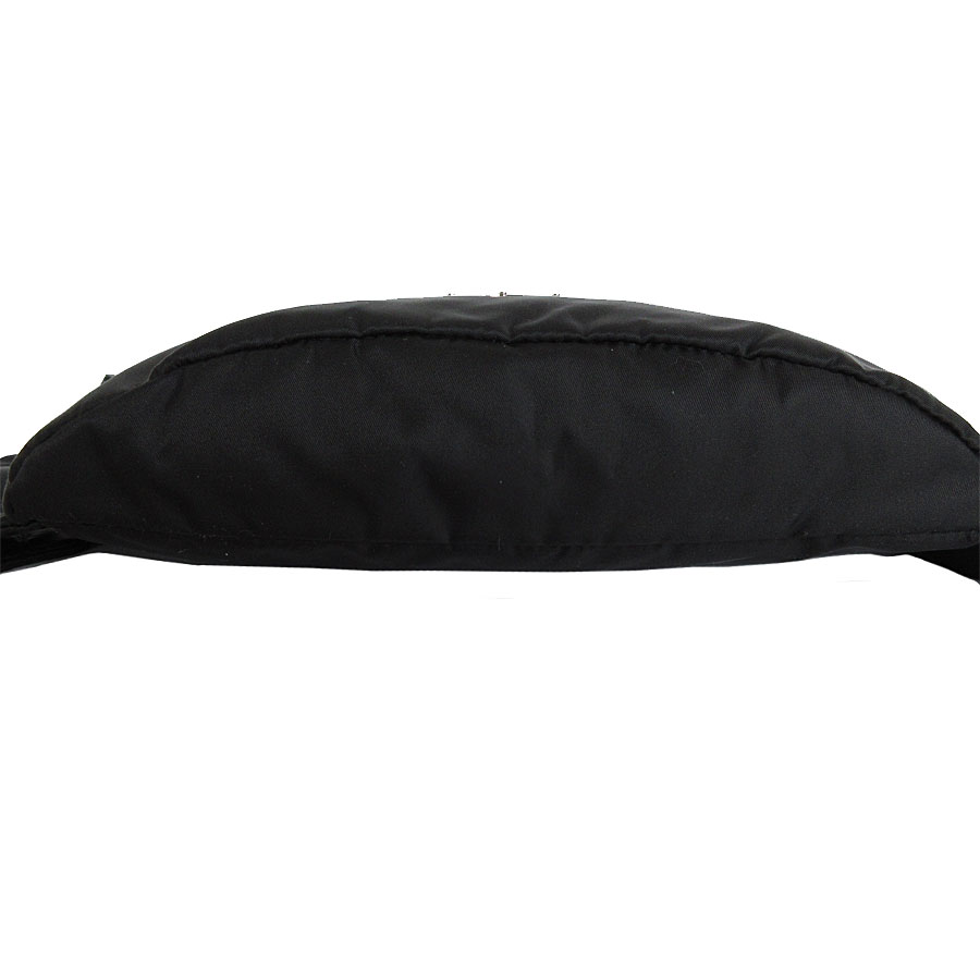 プラダ PRADA ボディバッグ ナイロン ブラック シルバー メンズ s0423f プラダ PRADA ボディバッグ ナイロン ブラック シルバー メンズ s0423f