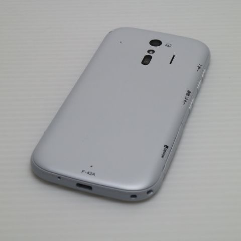 新品同様 F-42A らくらくスマートフォン ホワイト 白ロム 富士通 35 新品同様 F-42A らくらくスマートフォン ホワイト 白ロム 富士通 35