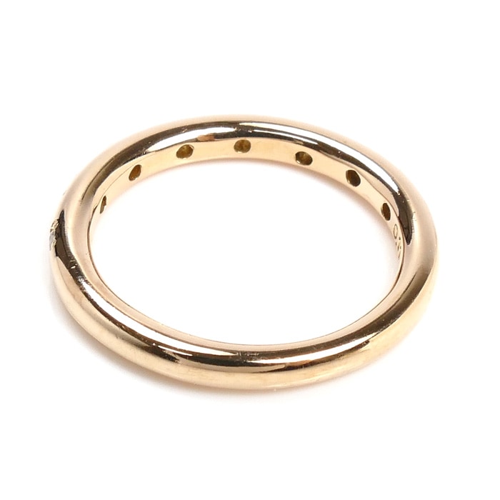 agete アガット K18PG ピンクゴールド ダイヤ リング・指輪 ダイヤモンド0.11ct 9号 3.4g レディース 中古 agete アガット K18PG ピンクゴールド ダイヤ リング・指輪 ダイヤモンド0.11ct 9号 3.4g レディース 中古