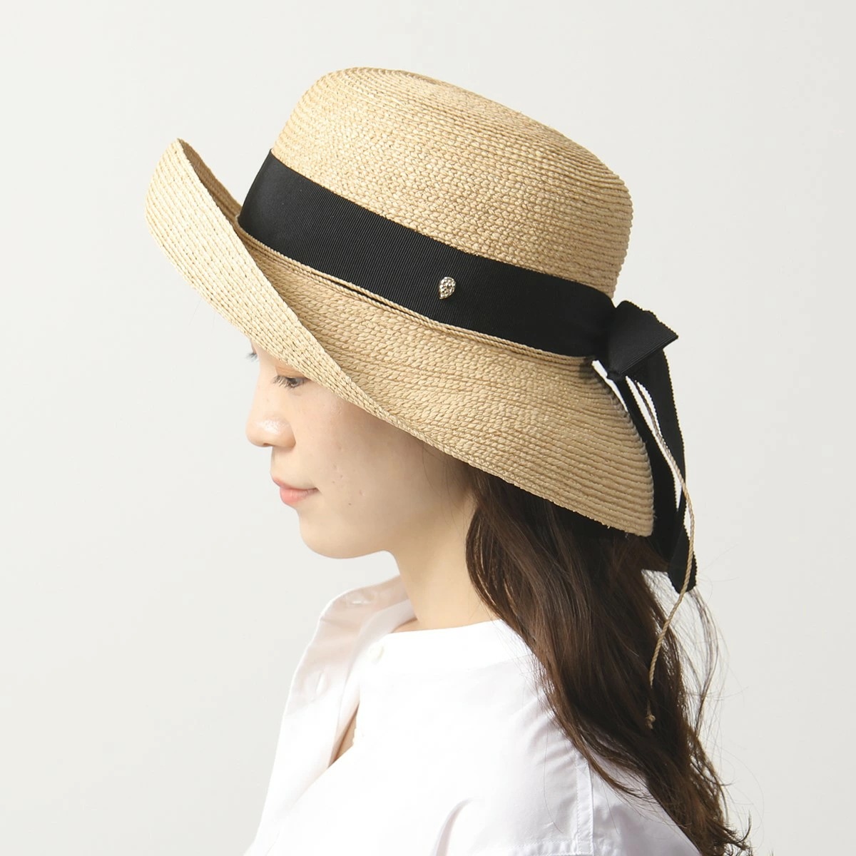 HELEN KAMINSKI ヘレンカミンスキー ラフィアハット NEWPORT SB MD レディース ハット リボン 麦わら 帽子 UPF50+ カラー5色
