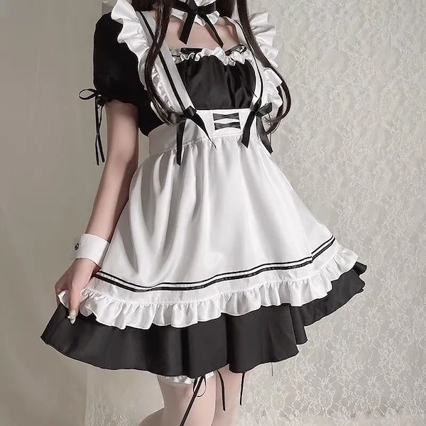 【tsun028様用】メイド服 ヒイラギメイド服 メイド服 コスプレ衣装 コスチューム 大きいサイズ M L XL 3L
