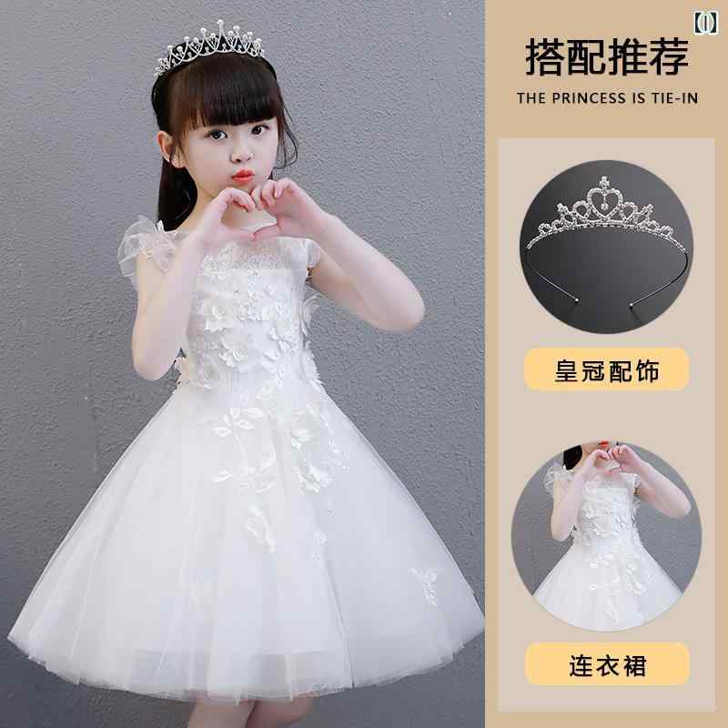 フラワーガール ドレス キッズ ジュニア ファッション 女の子 演奏会 ガール プリンセス 夏 結婚式 パフォーマンス 衣装
