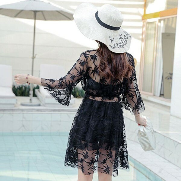 3点セット タンキニ水着 トップス付き ぽっちゃり 水着 レディース 大きいサイズ セット水着 韓国 ハワイアン ガール 可愛い 痩せ見え 体型カバー ぽっちゃり水着 温泉 ビーチ プール 海 水泳