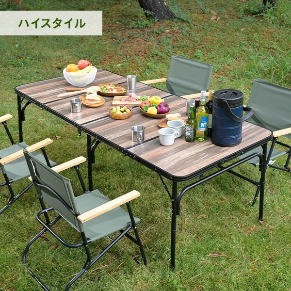 アウトドアテーブル Amazon.co.jp: 折りたたみキャンプテーブル、2段Z型ピクニック