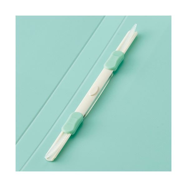 （まとめ） TANOSEEレターファイル（リサイクルPP） A4タテ 120枚収容 背幅18mm ミントグリーン 1セット（10冊） [x3セット]