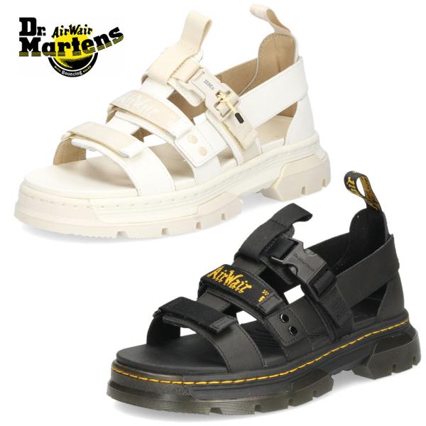 ドクターマーチン サンダル メンズ レディース PEARSON ペアソン 31574001 31576112 スポーツサンダル 黒 白 ホワイト ストラップ Dr.Martens