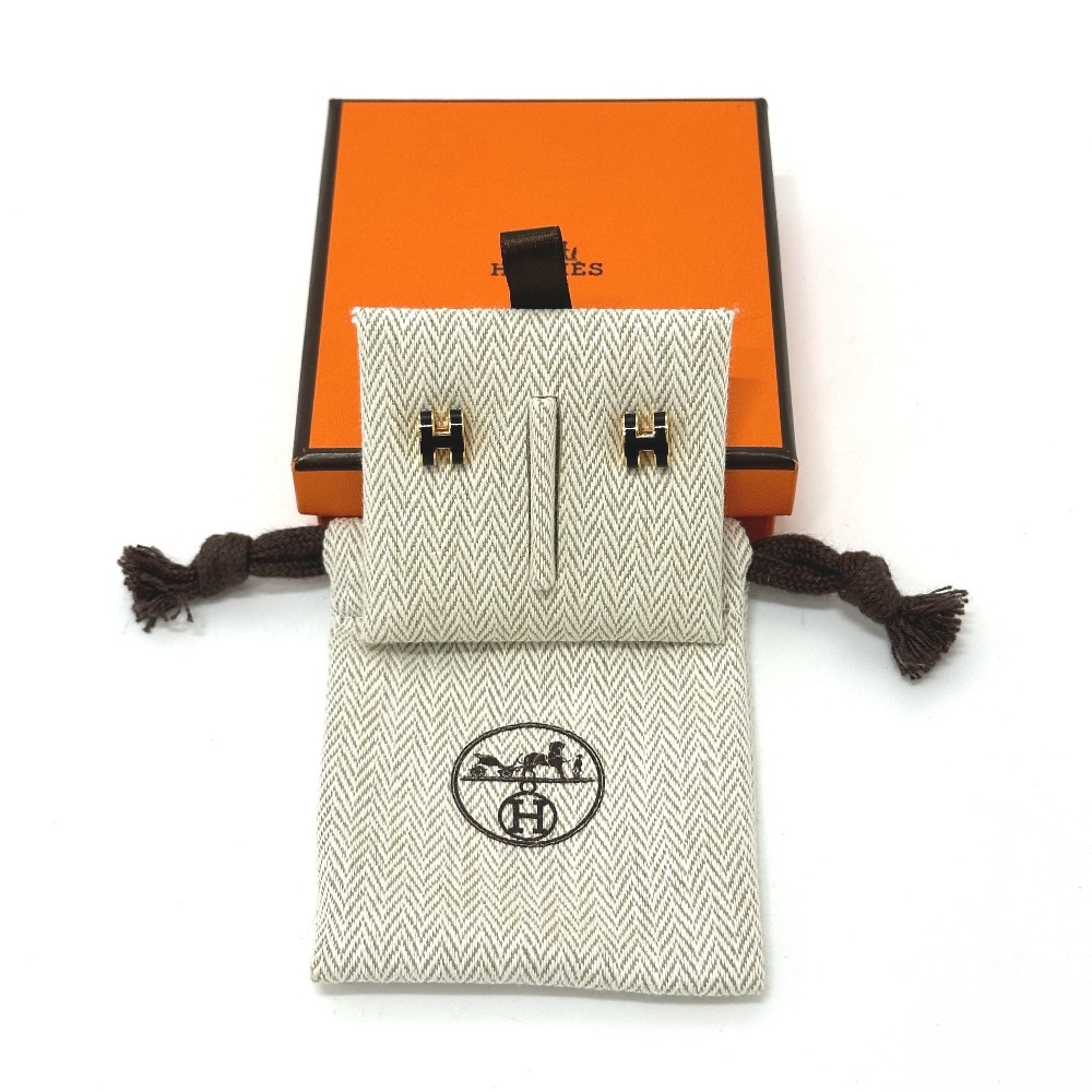 ピアス ポップアッシュ ミニ ピアス 小物 アクセサリー メタル ゴールド