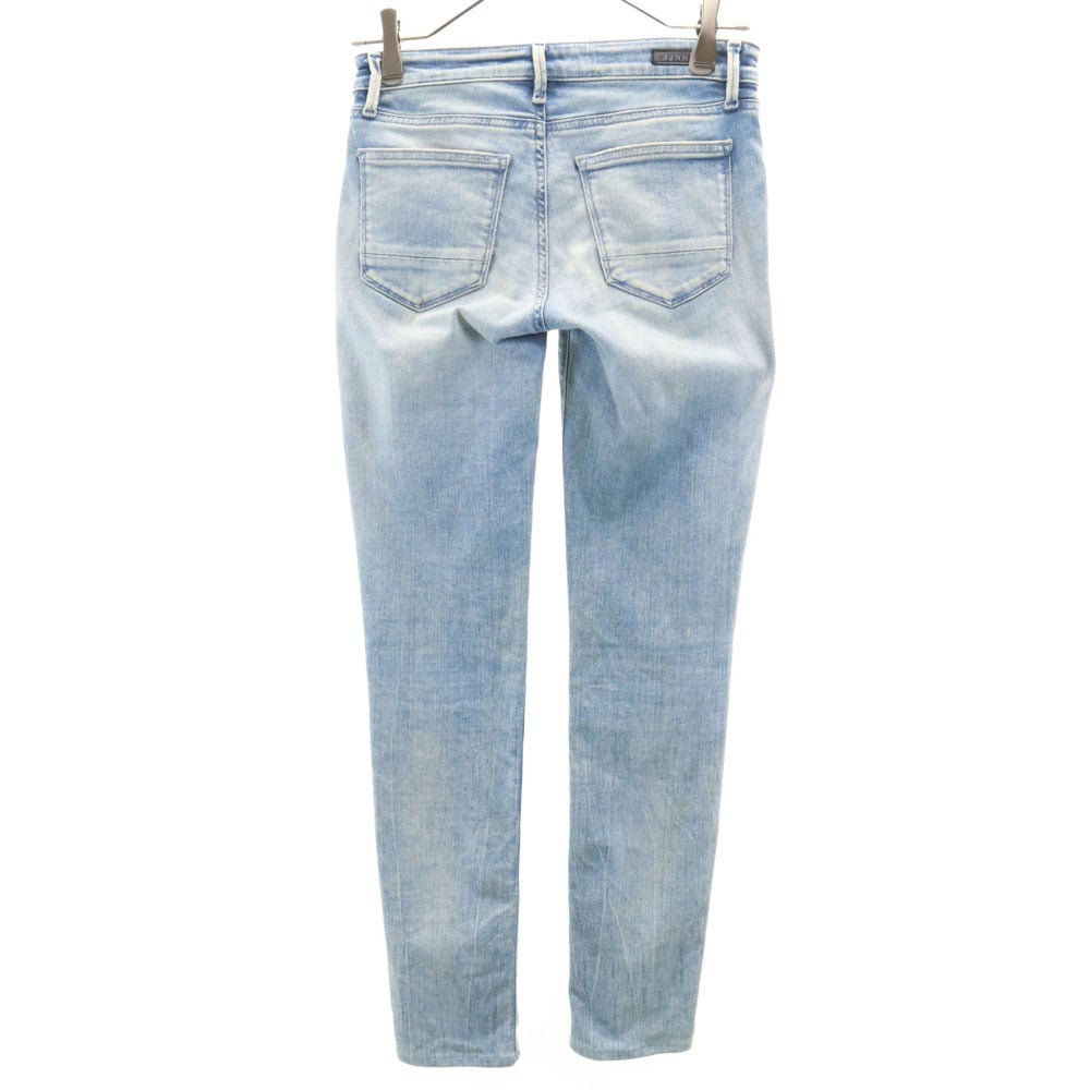 スキニーデニムパンツ W24 アイスブルー ジーンズ レディース