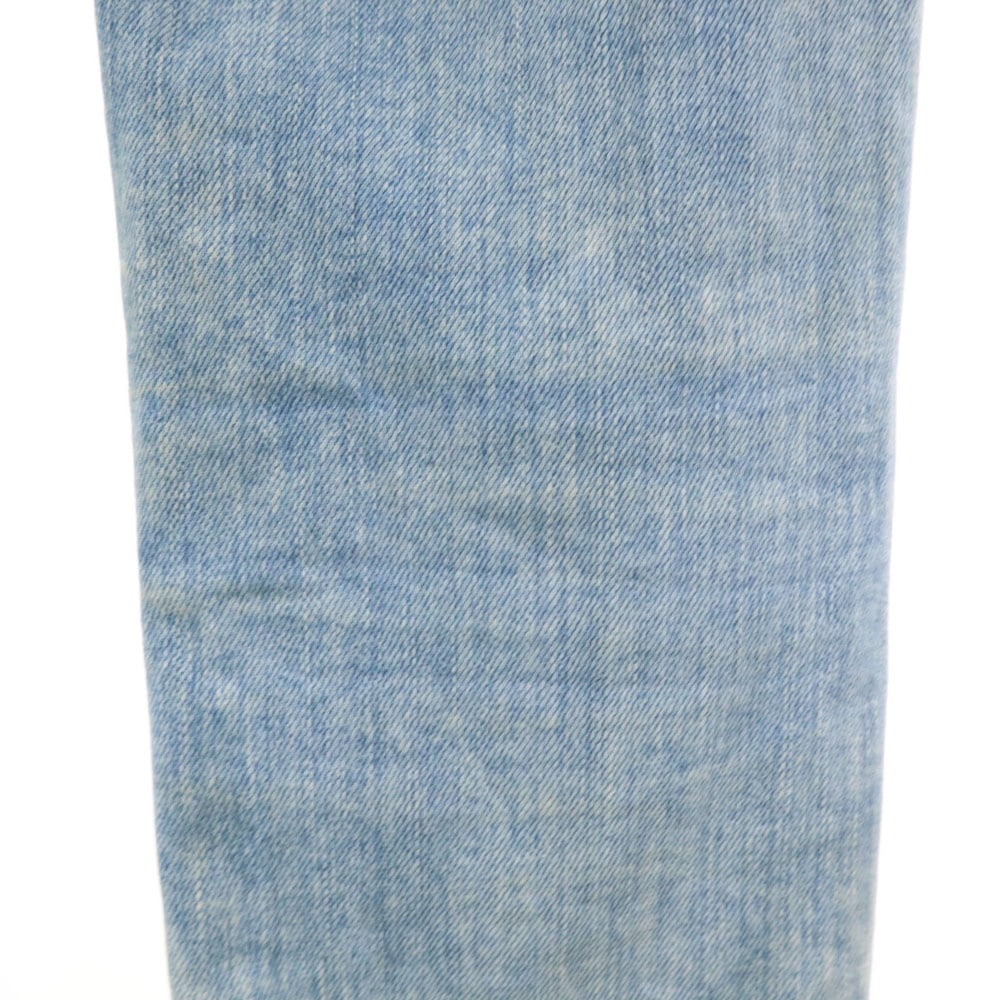 スキニーデニムパンツ W24 アイスブルー ジーンズ レディース