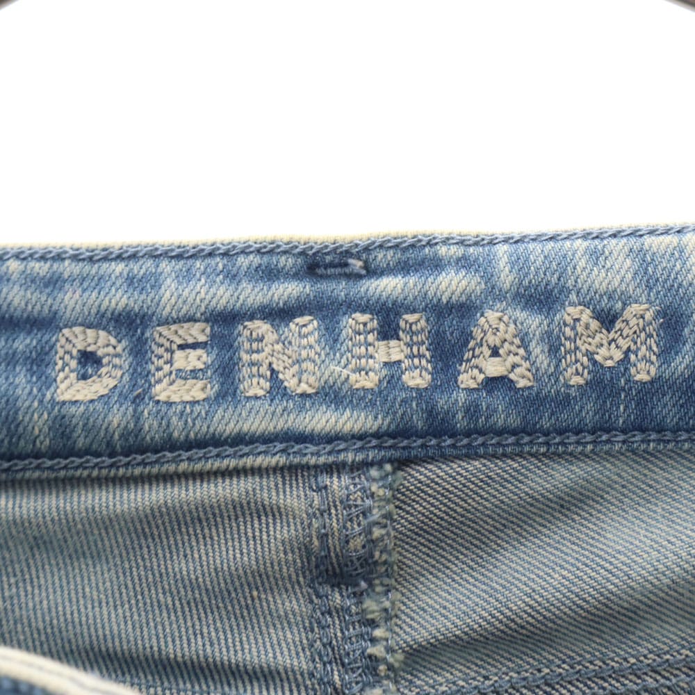 スキニーデニムパンツ W24 アイスブルー ジーンズ レディース