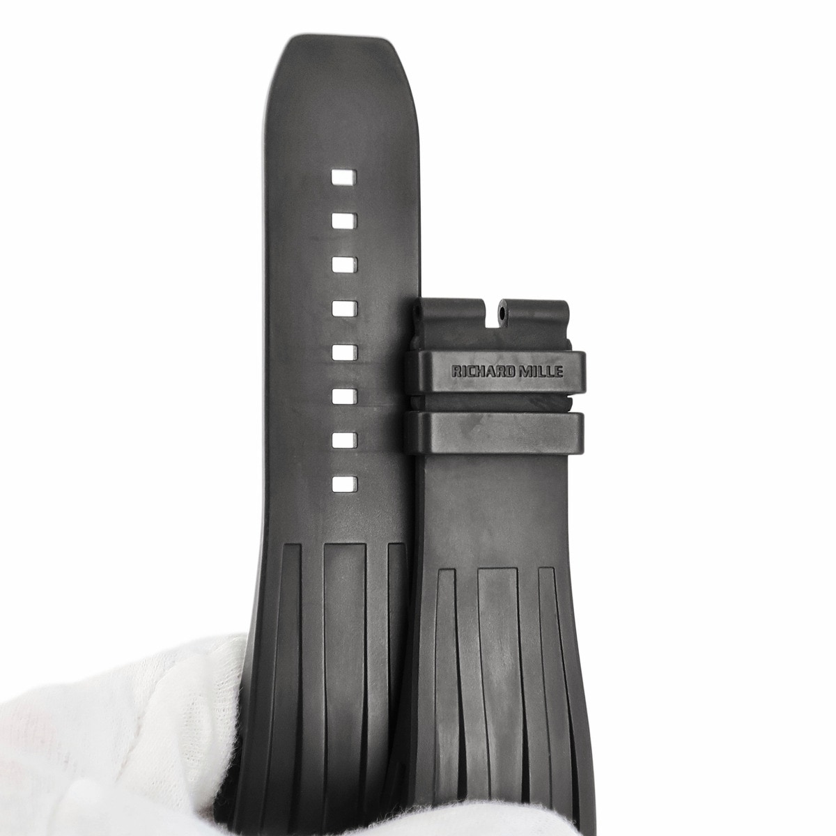 リシャール・ミル RICHARD MILLE 腕時計パーツ 純正 RM032用 ラバーバンド ラバー ブラック 替え ベルト ストラップ 予備 スペア 交換 部品 パーツ 32mm ブラック 黒 【中 リシャール・ミル RICHARD MILLE 腕時計パーツ 純正 RM032用 ラバーバンド ラバー ブラック 替え ベルト ストラップ 予備 スペア 交換 部品 パーツ 32mm ブラック 黒 【中