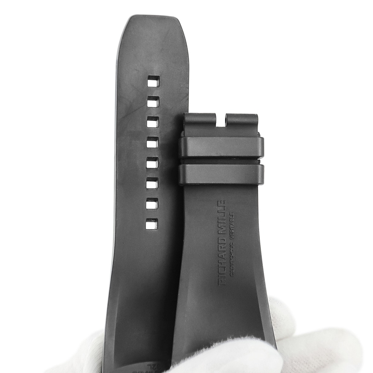 リシャール・ミル RICHARD MILLE 腕時計パーツ 純正 RM032用 ラバーバンド ラバー ブラック 替え ベルト ストラップ 予備 スペア 交換 部品 パーツ 32mm ブラック 黒 【中 リシャール・ミル RICHARD MILLE 腕時計パーツ 純正 RM032用 ラバーバンド ラバー ブラック 替え ベルト ストラップ 予備 スペア 交換 部品 パーツ 32mm ブラック 黒 【中