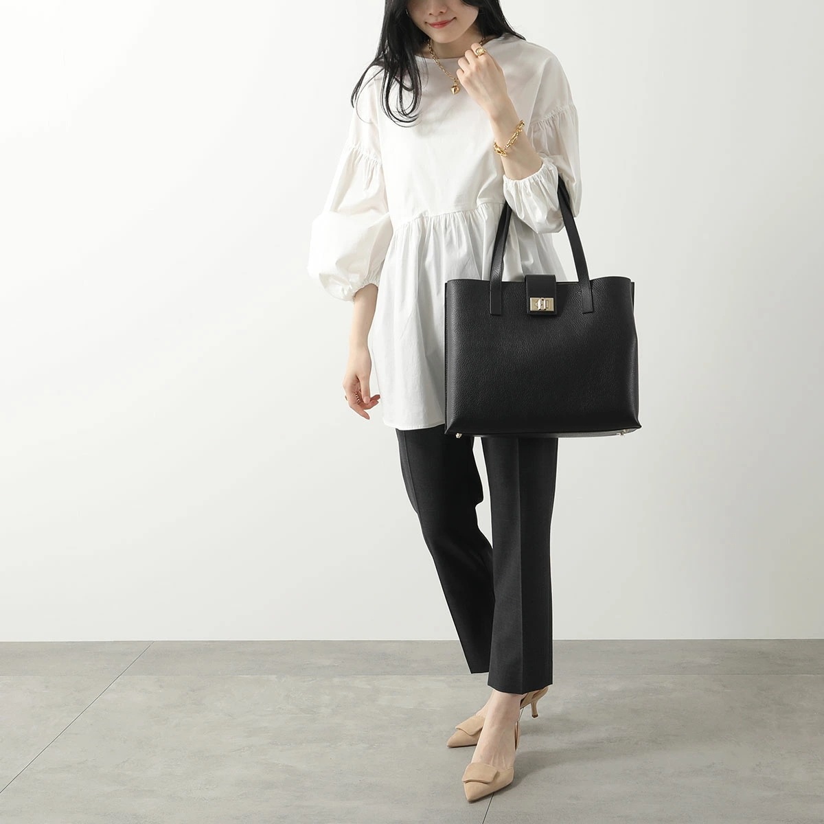 Furla フルラ トートバッグ 1927 WB01099 HSF000 レディース レザー メタルアーチロゴ 鞄 カラー3色