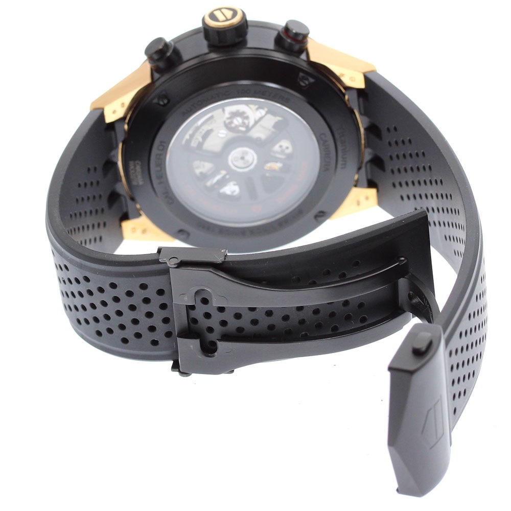 タグホイヤー TAG HEUER CAR2A5A カレラ デイト クロノグラフ 自動巻き メンズ 良品 保証書付き_897240【中古】