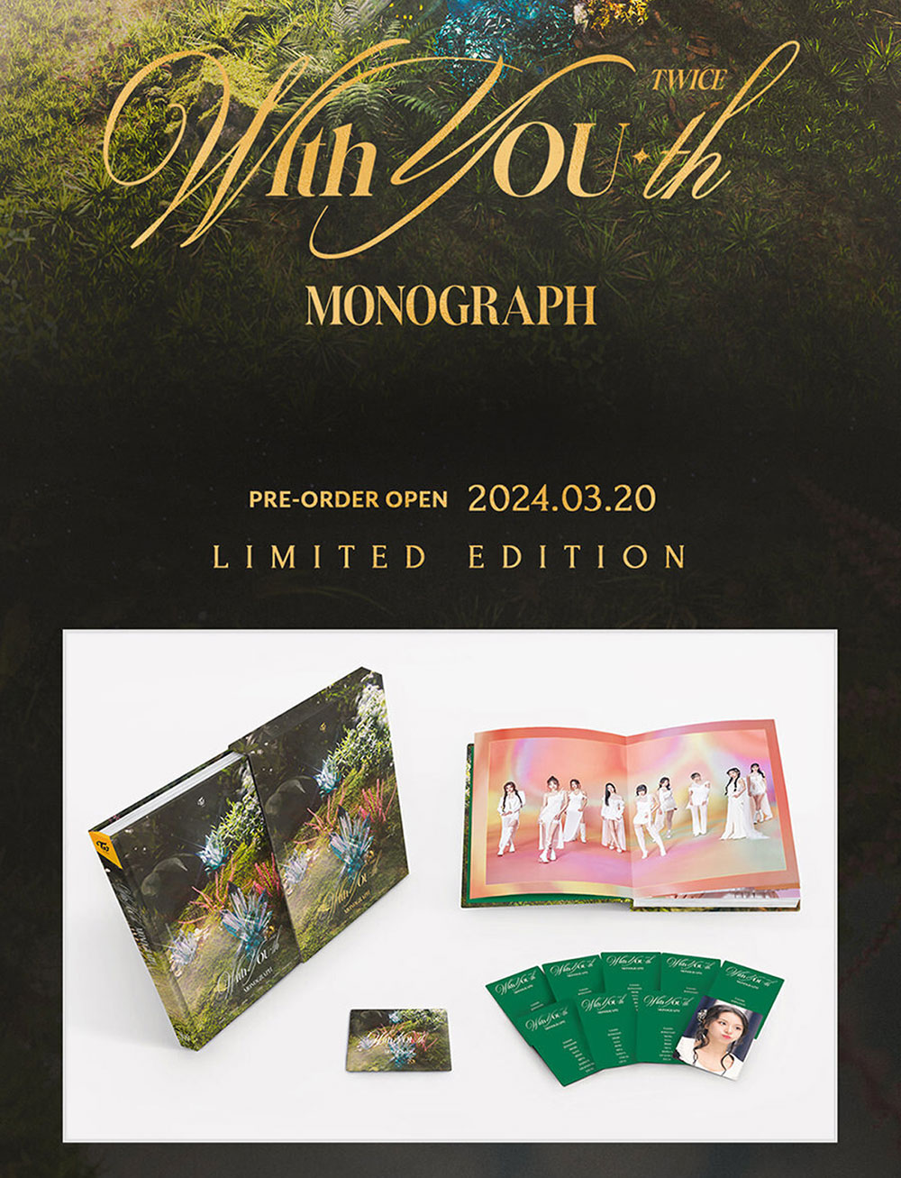 TWICE MONOGRAPH With YOU-th 「 LIMITED EDITION 」 限定版 モノ