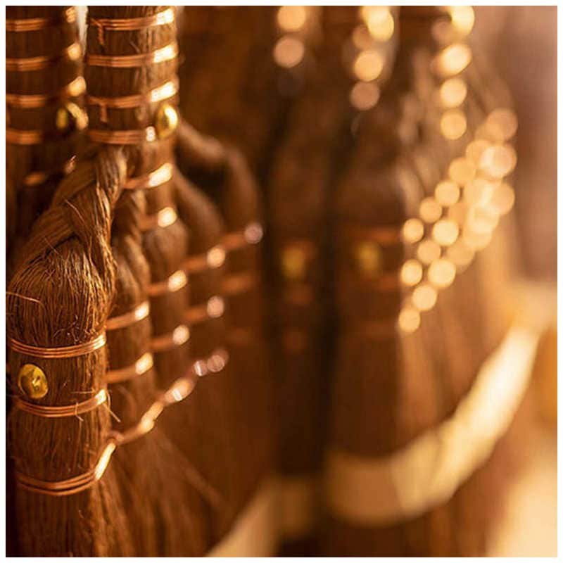 深海産業　BroomCraft 棕櫚鬼毛箒(シュロおにげほうき) 11玉 長柄　SY008